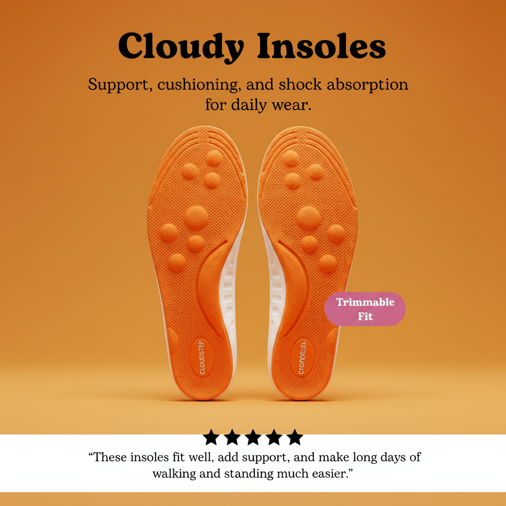 Cloudy Insoles